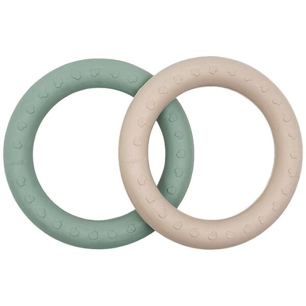 Hevea Bideringe - 2-pak - Sand & Seafoam Blue