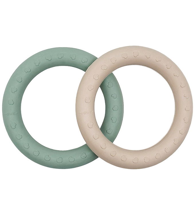 Hevea Bideringe - 2-pak - Sand & Seafoam Blue