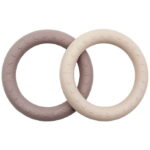 Hevea Bideringe - 2-pak - Sand & Tan Beige