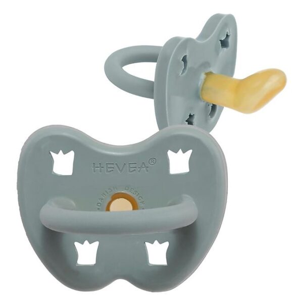 Hevea Sut - 3-36 mdr - Naturgummi - Gorgeous Grey m. Kroner