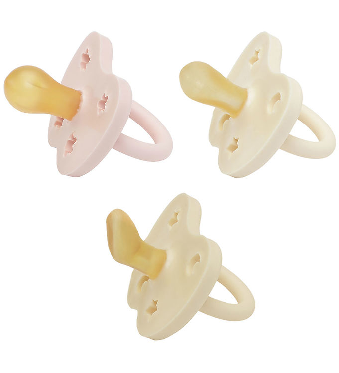 Hevea Sutter - 0-3 mdr - 3-pak - Naturgummi - Girl Mix