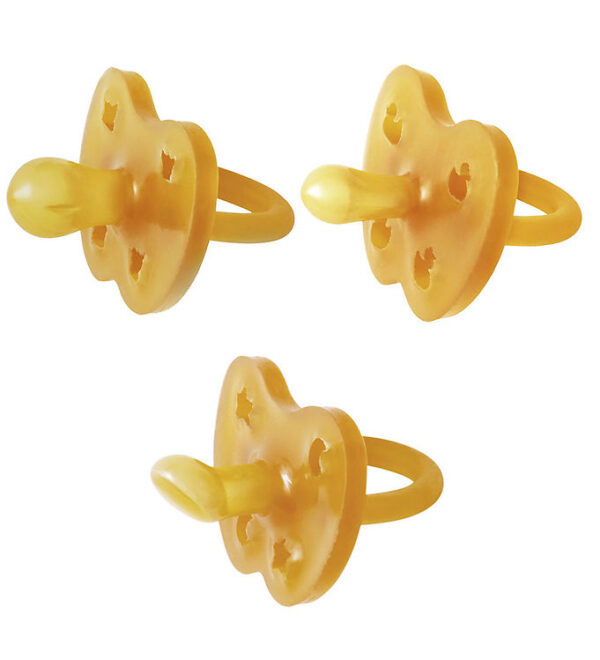 Hevea Sutter - 0-3 mdr - 3-pak - Naturgummi - Natural Hevea Sutter - 0-3 mdr - 3-pak - Naturgummi - Natural