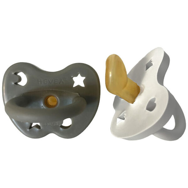 Hevea Sutter - 3-36 mdr - 2-pak - Naturgummi - Stone Cloud Hevea Sutter - 3-36 mdr - 2-pak - Naturgummi - Stone Cloud