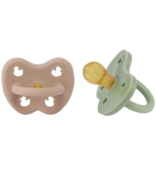 Hevea Sutter - 3-36 mdr - 2-pak - Naturgummi - Tan Beige/Moss Gr