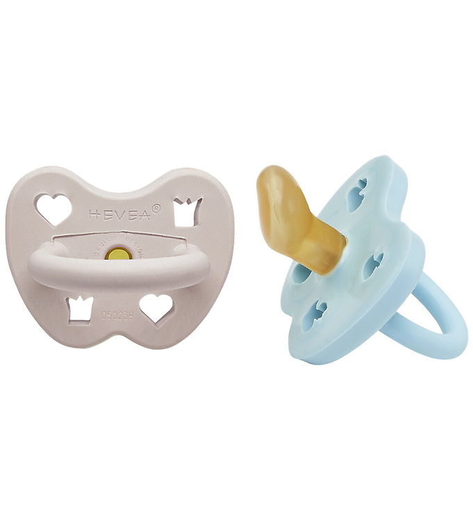 Hevea Sutter - 3-36 mdr. - 2-pak - Naturgummi - Capri & Soft Peb Hevea Sutter - 3-36 mdr. - 2-pak - Naturgummi - Capri & Soft Peb