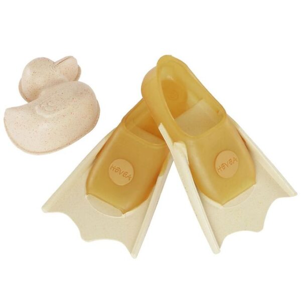 Hevea Svømmefødder - Naturgummi - Sand