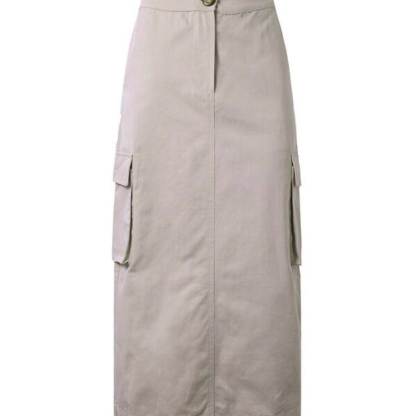 Hound Nederdel - Long Cargo Skirt - Sand