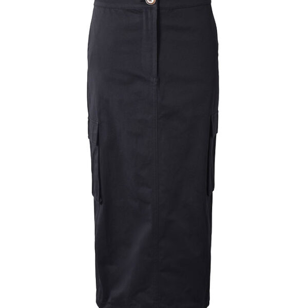 Hound Nederdel - Long Cargo Skirt - Sort