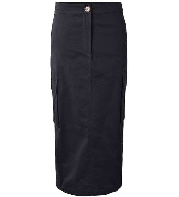 Hound Nederdel - Long Cargo Skirt - Sort Hound Nederdel - Long Cargo Skirt - Sort