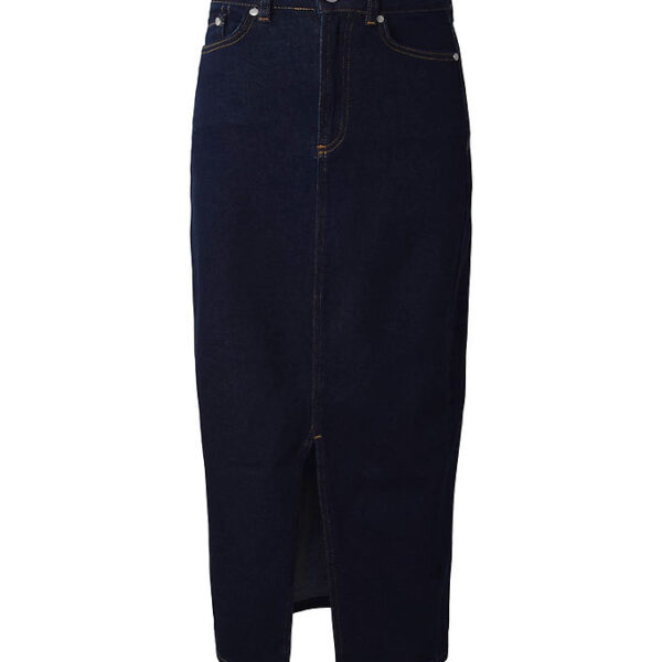 Hound Nederdel - Maxi Denim - Dark Blue Used