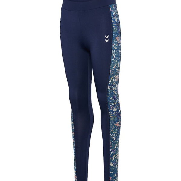 Hummel Leggings - HmlJR Mix - Dress Blues/Riverside Hummel Leggings - HmlJR Mix - Dress Blues/Riverside