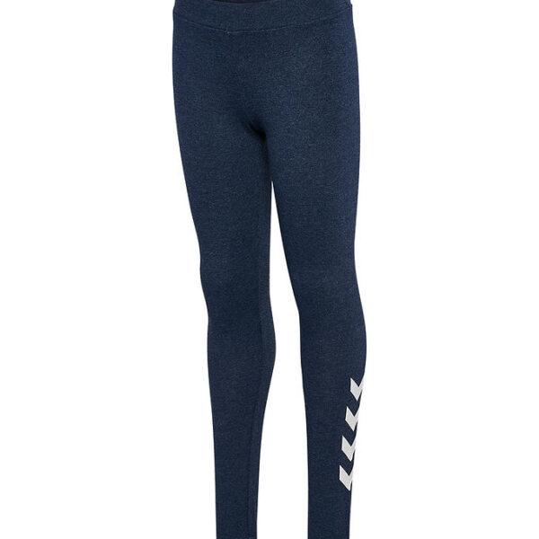 Hummel Leggings - HmlJr - Dress Blue Melange Hummel Leggings - HmlJr - Dress Blue Melange