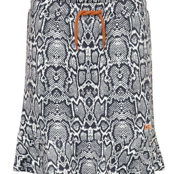 Hummel Teens Nederdel - HMLSnake - Navy/Hvid Slange