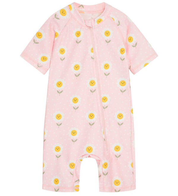 Hust and Claire Badeheldragt - Makki - UV50+ - Icy Pink