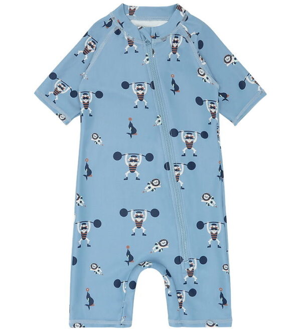 Hust and Claire Badeheldragt - UV50+ - HCMakki - Light Blue