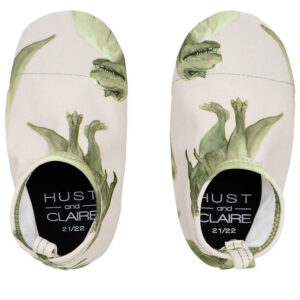 Hust and Claire Badesko - Fabian - UV50+ - Seagrass m. Dinosaur