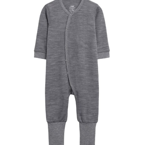 Hust and Claire Heldragt l/æ - Mobi - Uld- Grå Melange