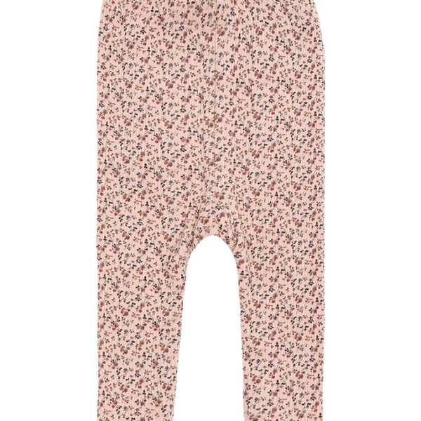 Hust and Claire Leggings - HCLaerke - Rugby Tan m. Blomster Hust and Claire Leggings - HCLaerke - Rugby Tan m. Blomster