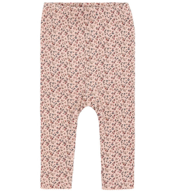 Hust and Claire Leggings - HCLaerke - Rugby Tan m. Blomster Hust and Claire Leggings - HCLaerke - Rugby Tan m. Blomster