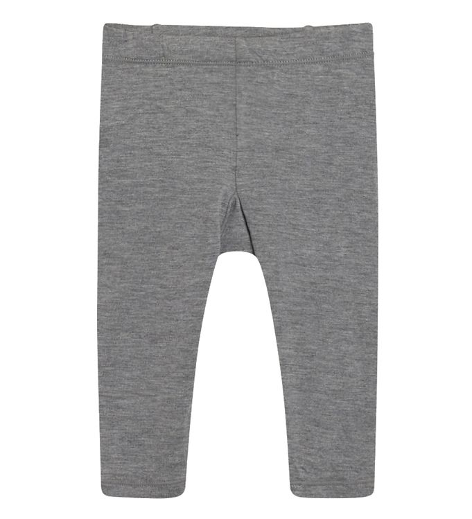 Hust and Claire Leggings - Luc - Bambus - Grå Melange Hust and Claire Leggings - Luc - Bambus - Grå Melange