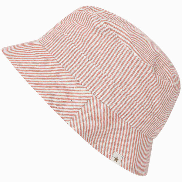 Huttelihut Bøllehat - Irish Cream m. Striber