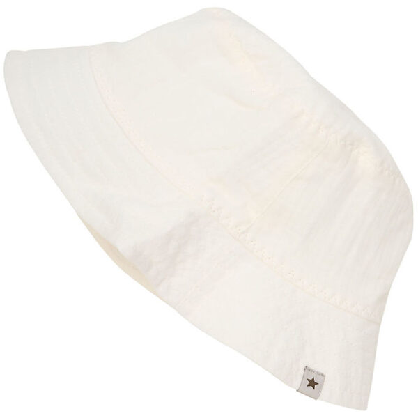 Huttelihut Bøllehat - Musselin - Antique White
