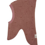 Huttelihut Elefanthue - Uld - 2-lags - Burlwood m. Hjerter