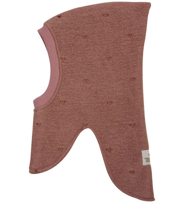 Huttelihut Elefanthue - Uld - 2-lags - Burlwood m. Hjerter Huttelihut Elefanthue - Uld - 2-lags - Burlwood m. Hjerter