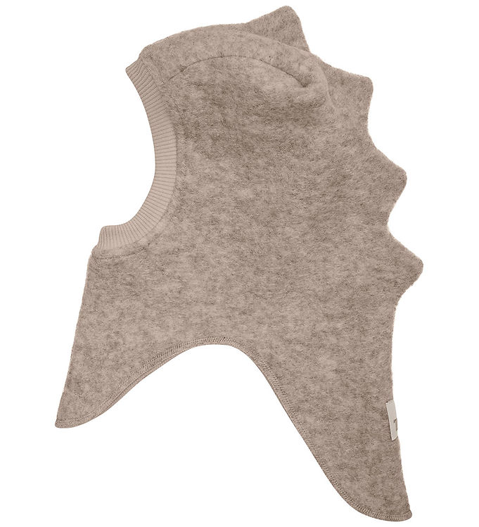 Huttelihut Elefanthue - Uld - 2-lags - Camel Melange m. Takker Huttelihut Elefanthue - Uld - 2-lags - Camel Melange m. Takker