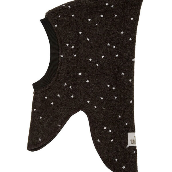 Huttelihut Elefanthue - Uld - 2-lags - Dark Brown Melange