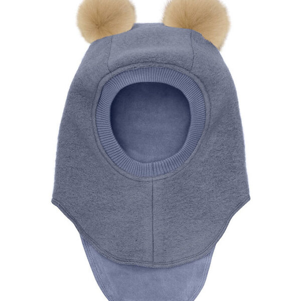 Huttelihut Elefanthue - Uld - 2-lags - Folkstone Gray m. Kvaste