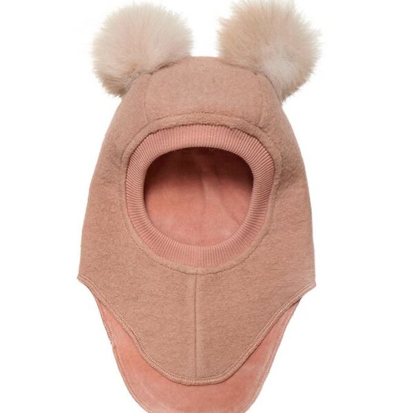 Huttelihut Elefanthue - Uld/Bomuld - 2-lags - Big Bear - Rose Me