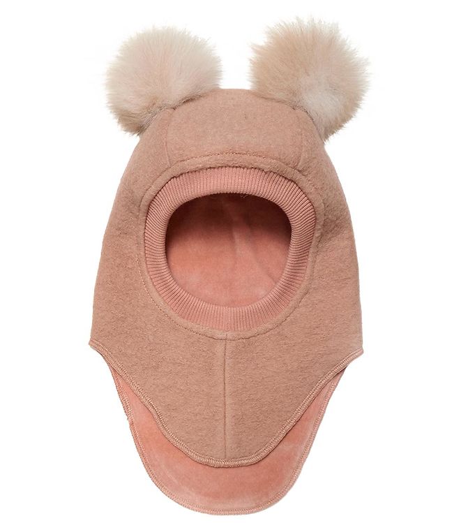 Huttelihut Elefanthue - Uld/Bomuld - 2-lags - Big Bear - Rose Me Huttelihut Elefanthue - Uld/Bomuld - 2-lags - Big Bear - Rose Me