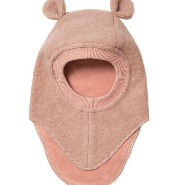 Huttelihut Elefanthue - Uld/Bomuld - 2-lags - Plys - Rose Melang