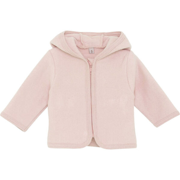 Huttelihut Fleecejakke - Peach Blush m. Ører