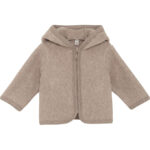 Huttelihut Fleecejakke - Savannah Melange m. Ører