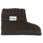 Huttelihut Hjemmesko - Uld - Coffee Bean