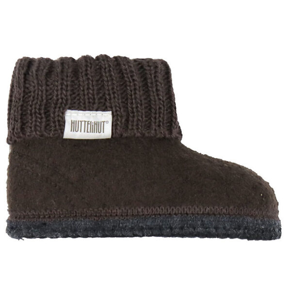 Huttelihut Hjemmesko - Uld - Coffee Bean