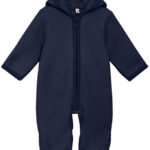 Huttelihut Køredragt - Fleece - Navy Blazer m. Ører