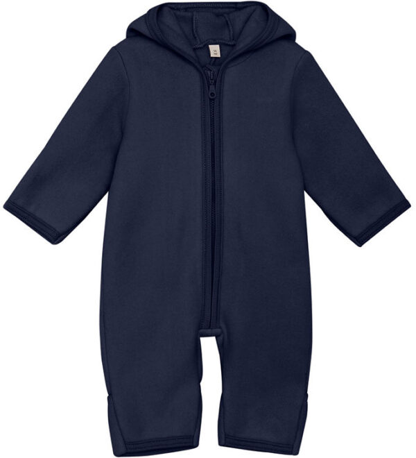 Huttelihut Køredragt - Fleece - Navy Blazer m. Ører