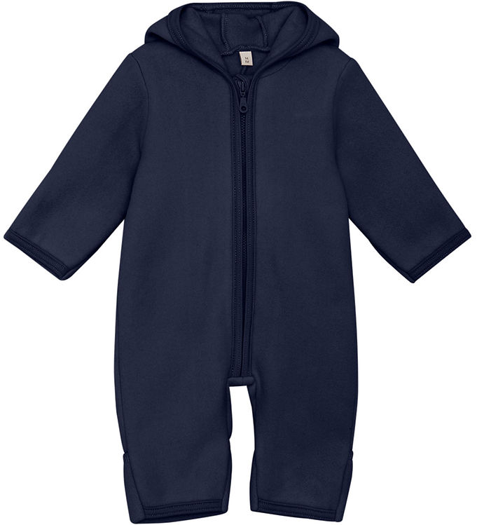 Huttelihut Køredragt - Fleece - Navy Blazer m. Ører Huttelihut Køredragt - Fleece - Navy Blazer m. Ører