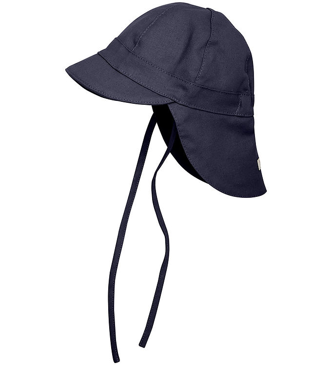 Huttelihut Legionærhat - Hør - UV20 - Navy Huttelihut Legionærhat - Hør - UV20 - Navy