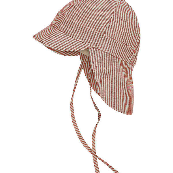 Huttelihut Legionærhat - Stripe - Irish Cream