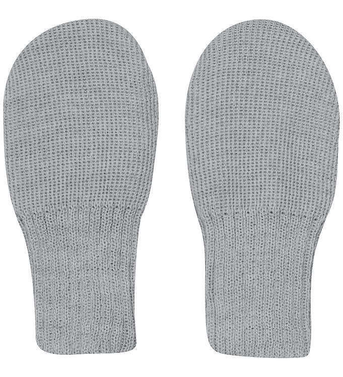 Huttelihut Luffer - Uld - Strik - Medium Grey Melange Huttelihut Luffer - Uld - Strik - Medium Grey Melange