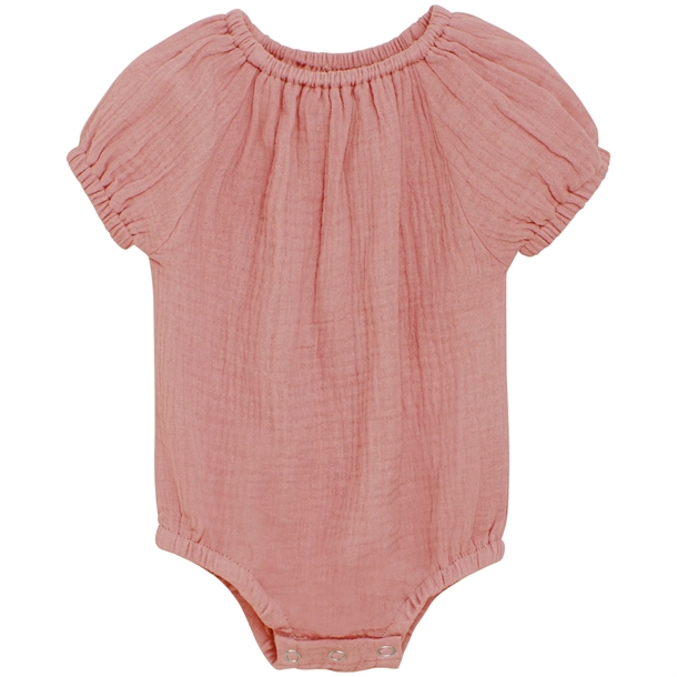 Huttelihut Romper - Muslin - Ash Rose Huttelihut Romper - Muslin - Ash Rose