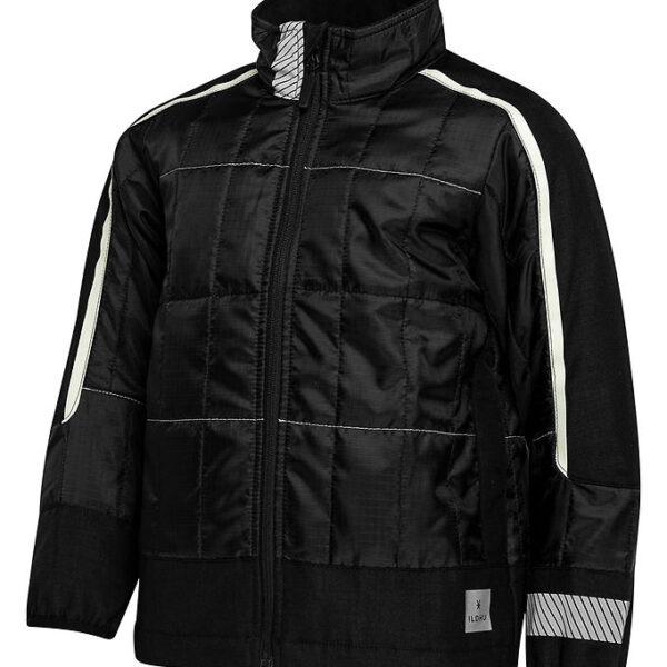 ILDHU Termojakke - Pep - Sort m. Selvlysende Reflekser