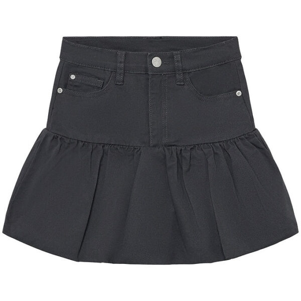 Indian Blue Jeans Nederdel - Balloon Twill - Phantom Indian Blue Jeans Nederdel - Balloon Twill - Phantom