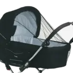 Insektnet, barnevogn, sort AL
