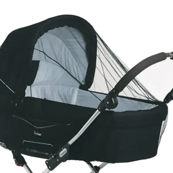 Insektnet, barnevogn, sort AL