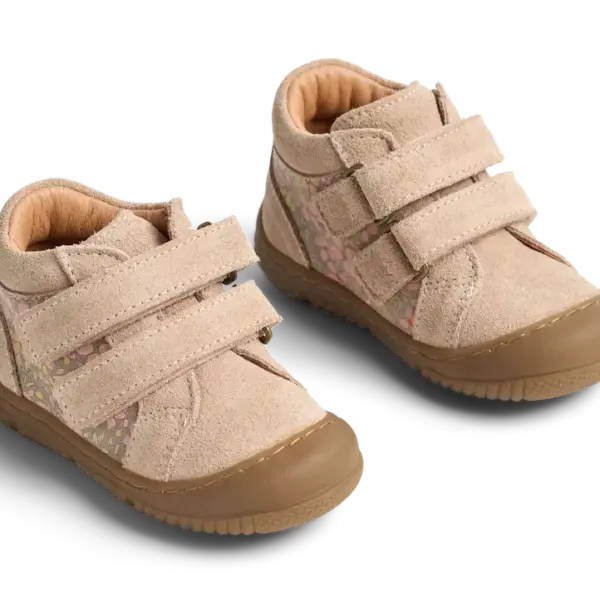 Ivalo Dobbelt Velcro Prewalker - Coral flowers - 23